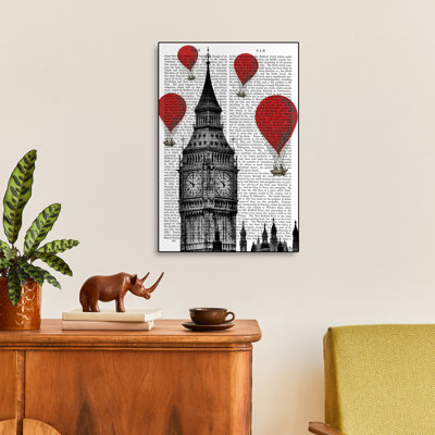 Impression sur toile, Steppeix - Big Ben par Fab Funky
