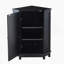 Triangle Corner Storage Cabinet With Adjustable Shelves For Bathroom And Multiple Rooms, Modern Style And Sturdy MDF Construction