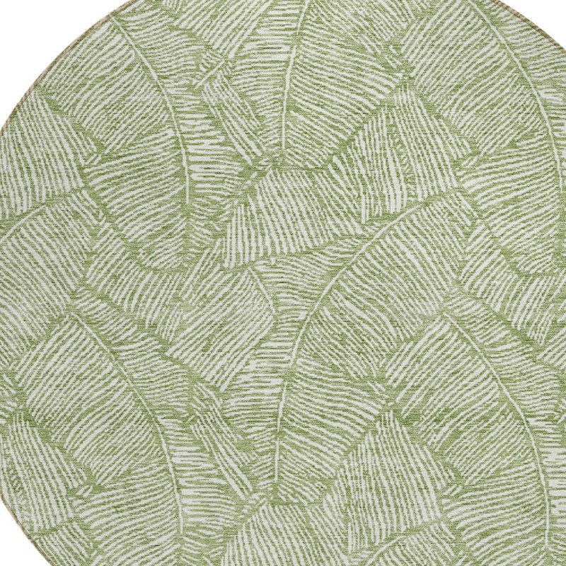 Tapis rond 8 po