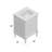 Lexington 24'' Single Bathroom Vanity with Engineered Marble Top-1033345865-1004536085