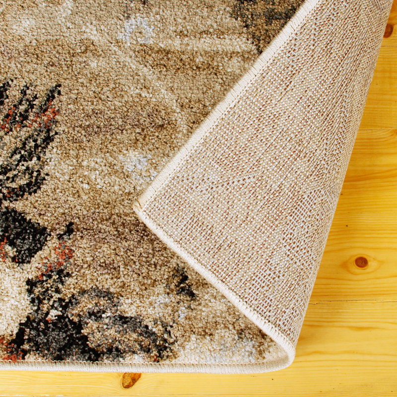 Tapis de couloir intérieur 100% polypropylène Shreya, Tapis de couloir 2 pi 7 po x 8 pi