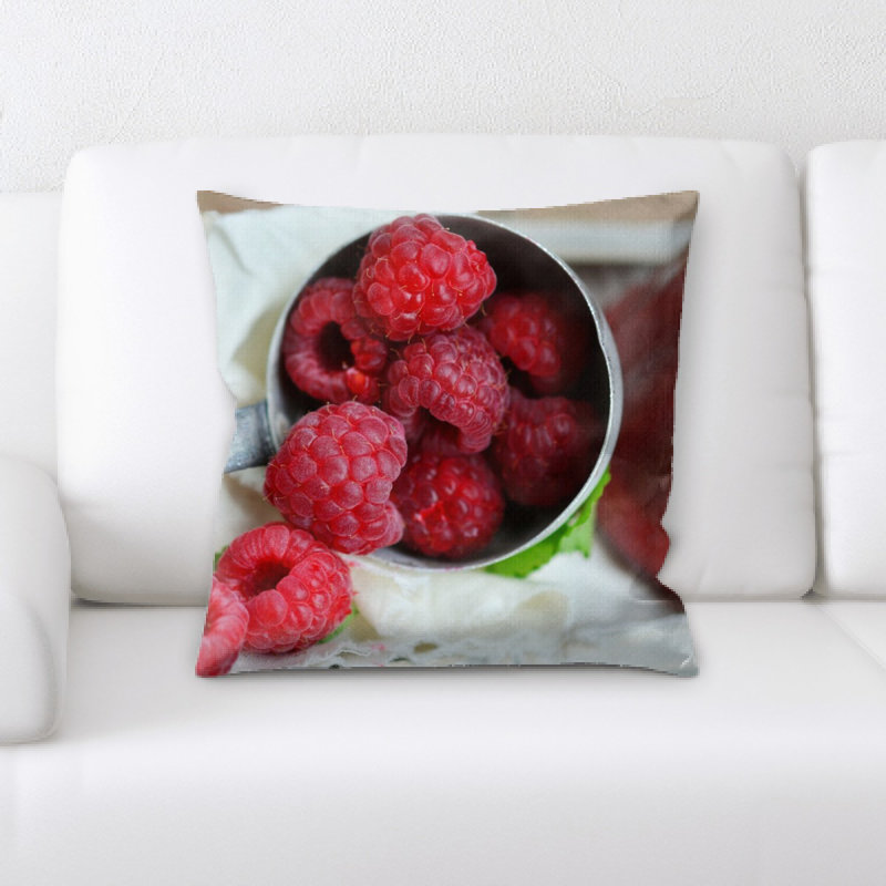 Coussin raspberries