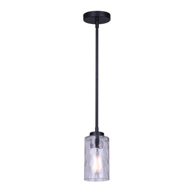 Dane 1 - Light Black Single Pendant
