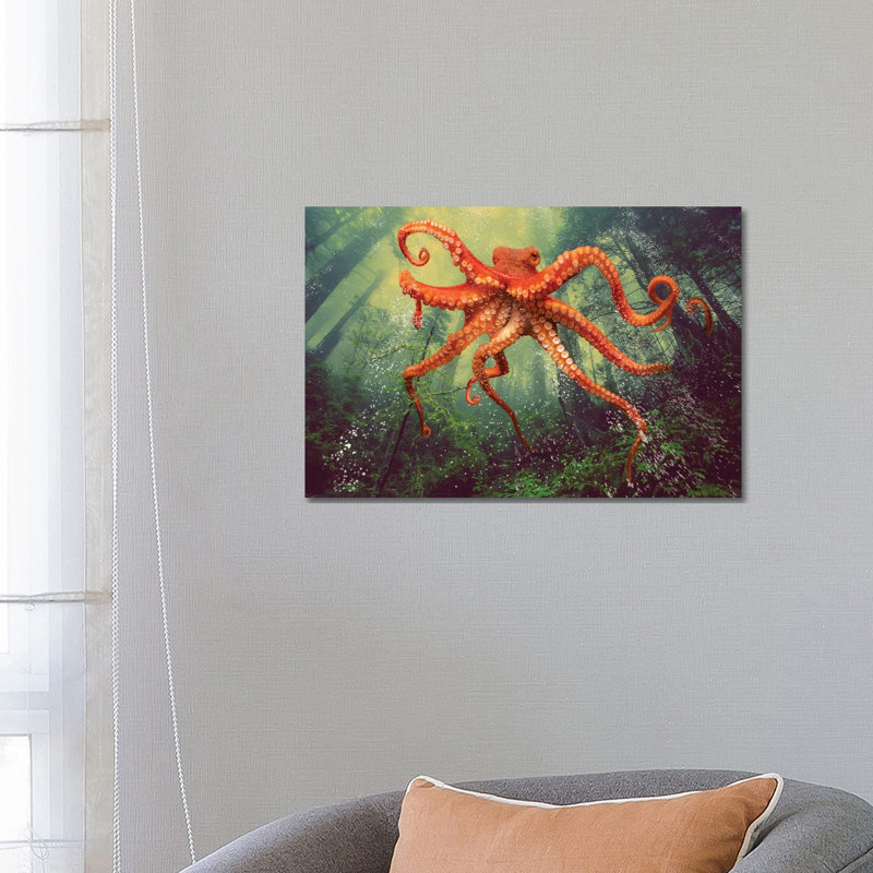 Octo Forest by David Loblaw - Print on Canvas, Wrapped Canvas, 66.04 cm H x 45.72 cm W x 1.91 cm D