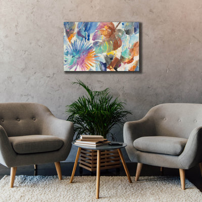 «Palm Abstract» par Albena Hristova, art mural sur toile