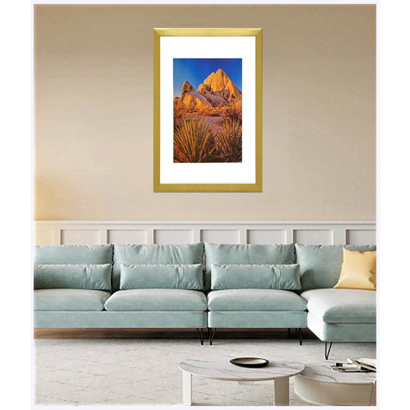 Cadre 13 po x 19,3 po en PVC noir, présentoir mural, ensemble de 5, 7,48 lb, Black, 13.4" W x 19.3" H