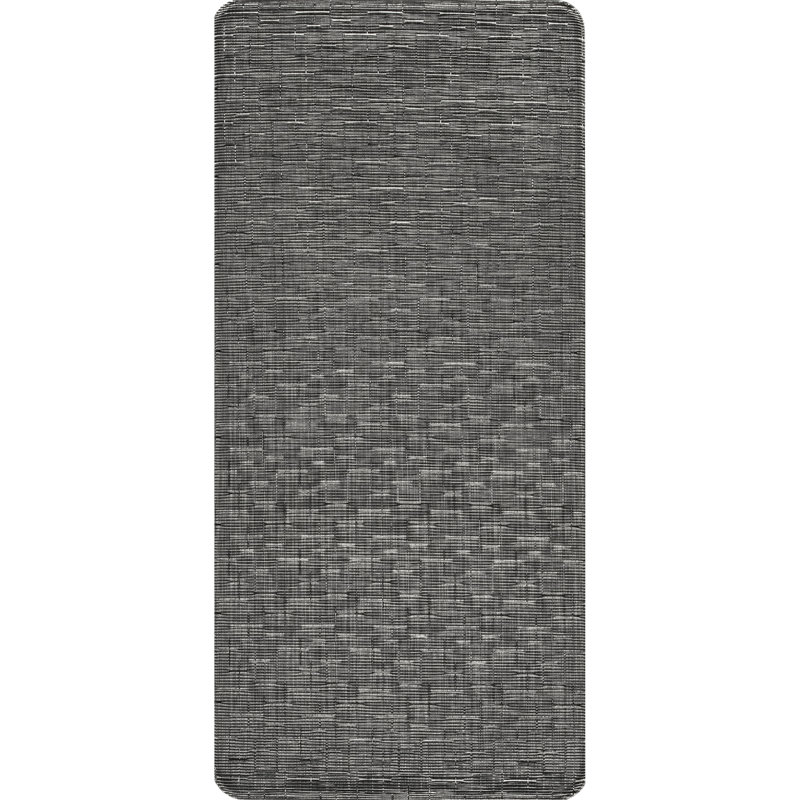 Tapis anti-fatigue Prudenville, Rectangle 1 pi 6 po x 2 pi 6 po, Gris foncé