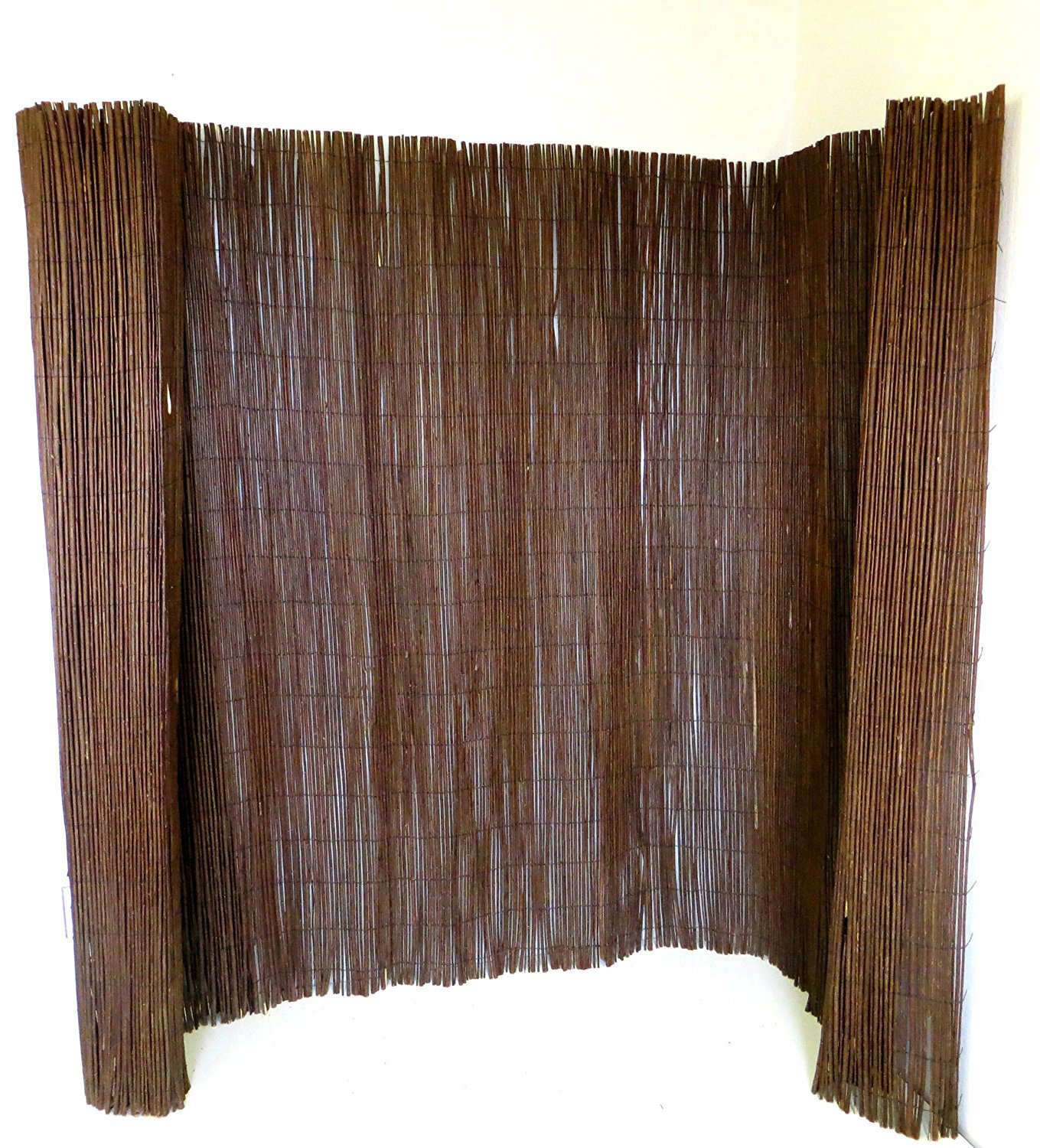 MGP Rolled Willow Border Fence &amp; Reviews - Wayfair Canada