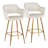 Lake 26" Fixed-Height Counter Stools with Metal Legs & Square Footrest-1588310954-1588310959