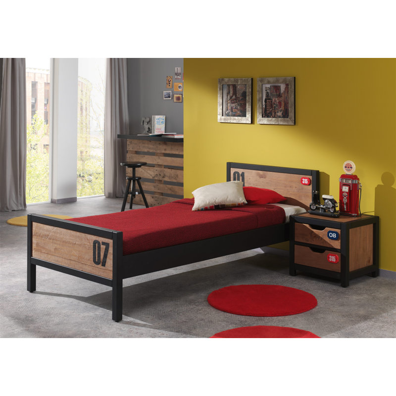 Alex EU Single - 90 X 200 Cm Standard Bed Bedroom Set
