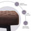 Upholstered  70cm Height Counter Stool-1821471922