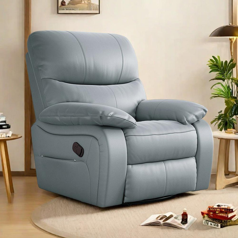 Fauteuil inclinable multifonctionnel ergonomique, Gris bleu