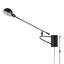 Arvis Iron Plug-in Armed Sconce