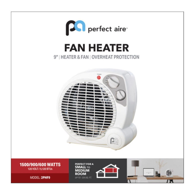 Perfect Aire Fan Forced Fan Heater 5120 BTU