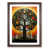 Walnut Framed