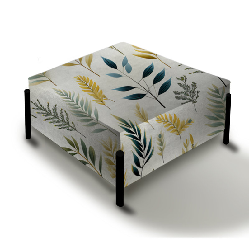 Repose-pieds Tranquil Ferns Ii - Plants Large