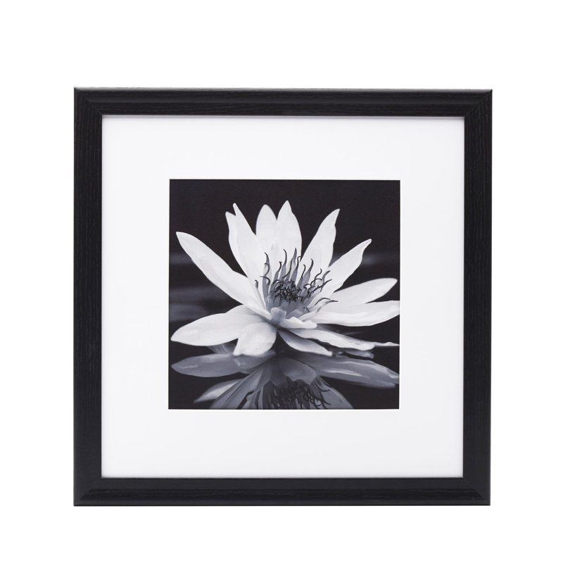 Set Of 9 13X13in Matted 8X8in MDF Frames-Black
