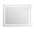 Glass Flat Wall Mirror
