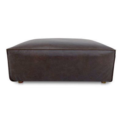 Foley Genuine Leather Ottoman