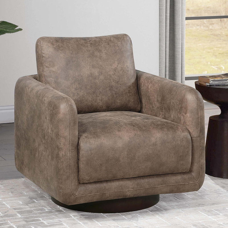 Chaise d'appoint pivotante 1pc, Auburn