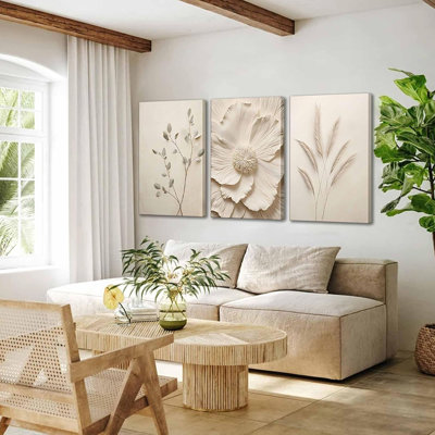 3 Piece Wrapped Canvas Print