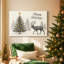 Tinsel - crèche de Noël dorée - toile tendue de qualité supérieure-92234728