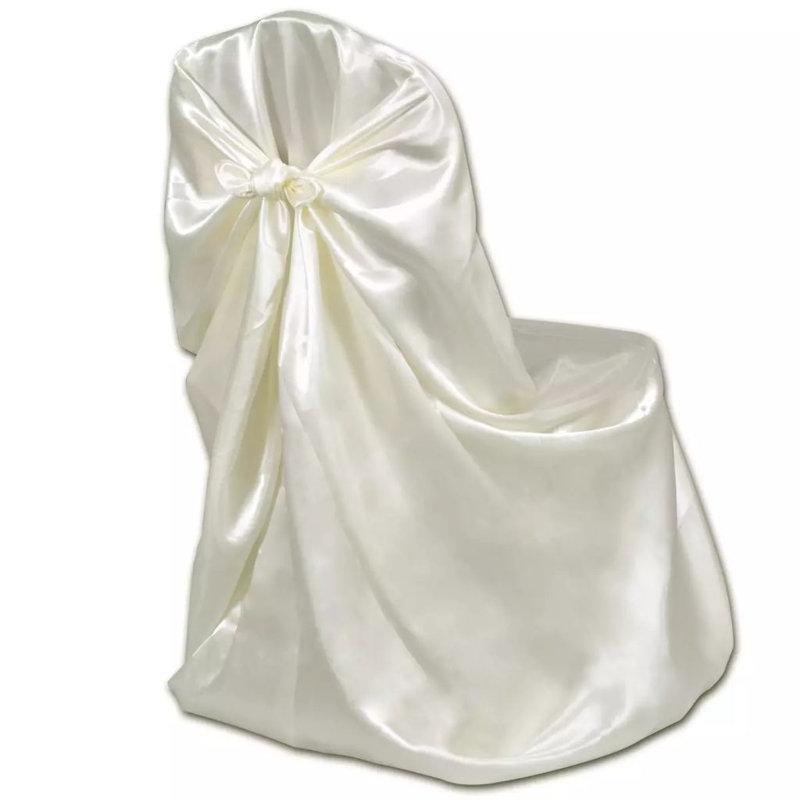 Housse de chaise de mariage, Crème