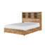 Lit plateforme rustique avec tiroirs de rangement et station de charge, base de lit en bois avec tête de lit haute, ports USB, meubles de chambre à coucher de ferme, support de lattes robuste, aucun sommier nécessaire-1321943075