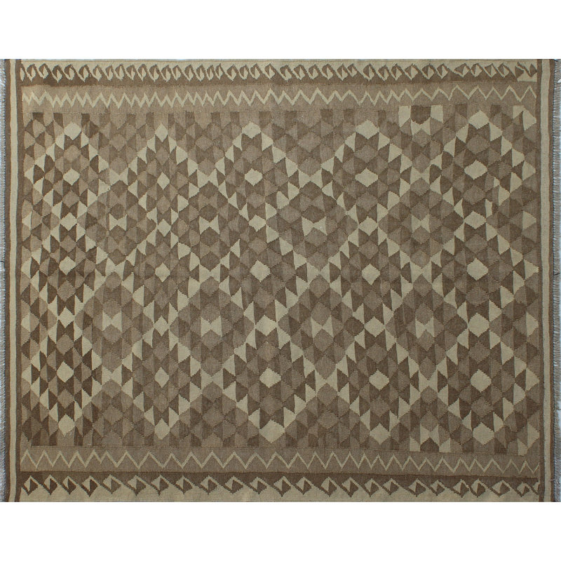 Benge Wool Geometric Indoor Rug