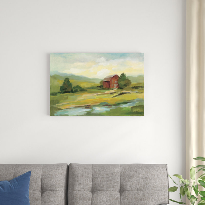 Ferme de printemps, H 30 po x l 20 po x P 1,25 po