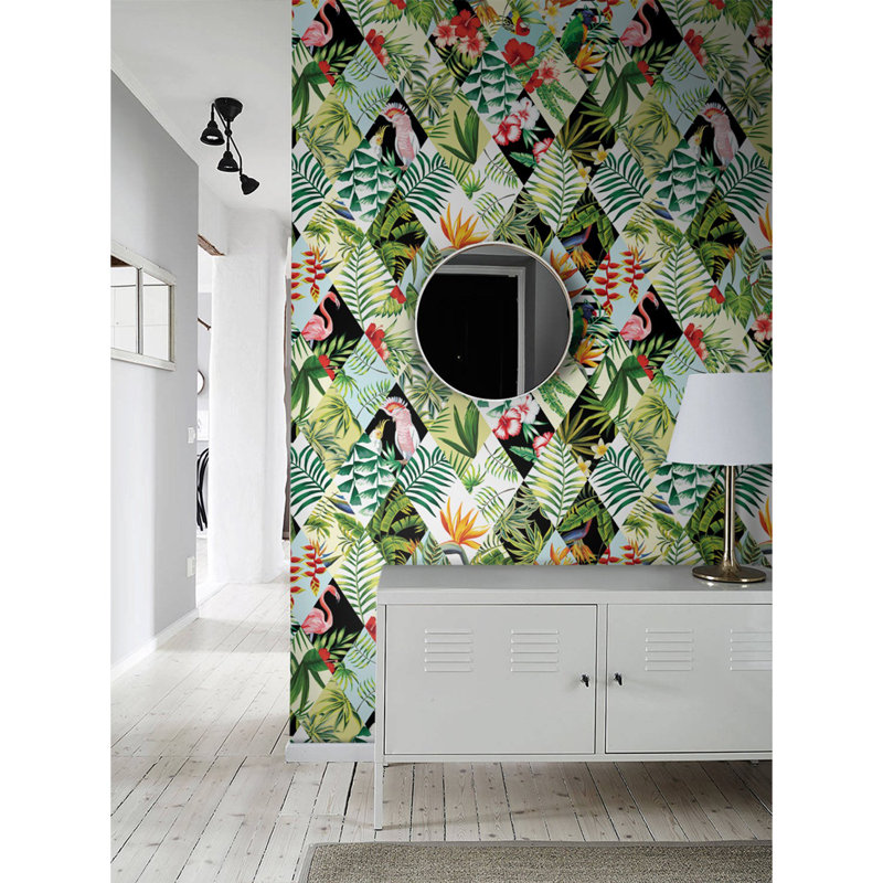 Angecourt 2.5m x 1.04m Matte Wallpaper Roll, 208 x 146cm