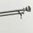 Exclusive Home Napoleon Double Curtain Rod and Finial Set, Adjustable-62826874-62795410