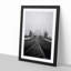 Szechenyi Chain Bridge in Budapest in Abstract - Picture Frame Painting Print-55640589-55640594