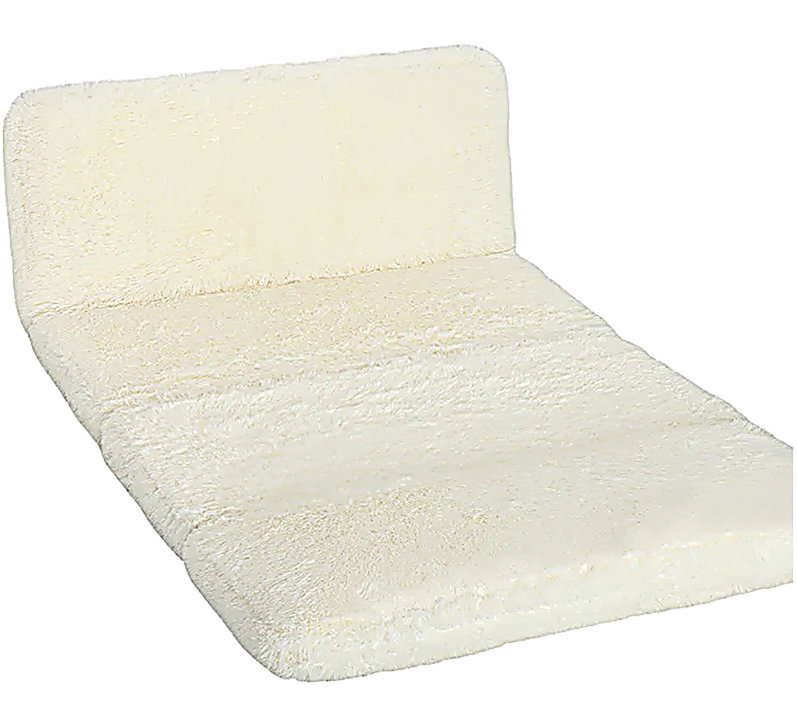 Canapé-lit Bean Bag, Blanc, crème