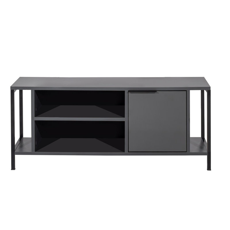 Zydia Unfinished TV Stand for TVs up to 50", Gray