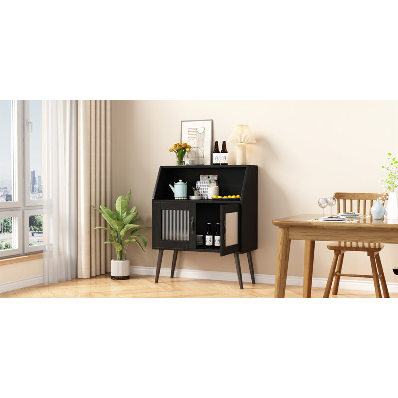Table d'appoint Buffet, Noir