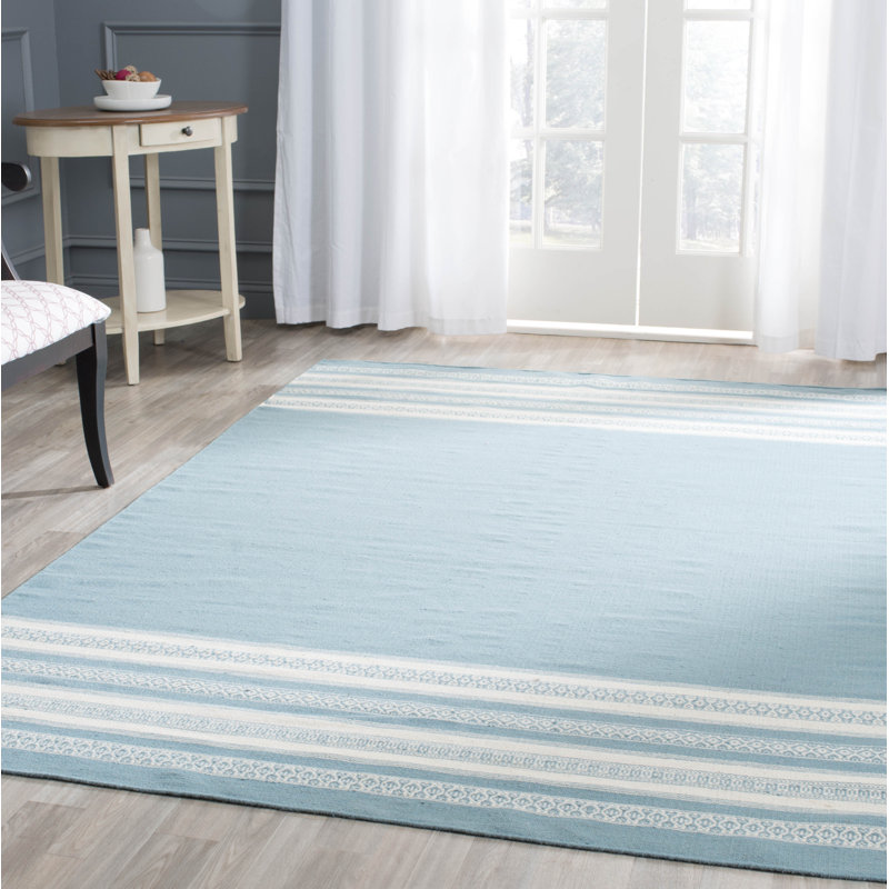 Dunkley Striped Hand Woven Area Rug, Rectangle 183 x 274 cm