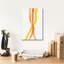 «Ribboned 3» par Alicia Ludwig, art mural sur toile-136946260
