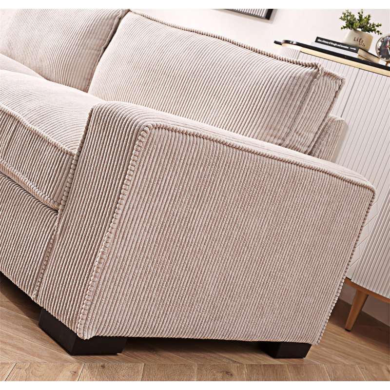 Canapé-lit au design épuré, Beige