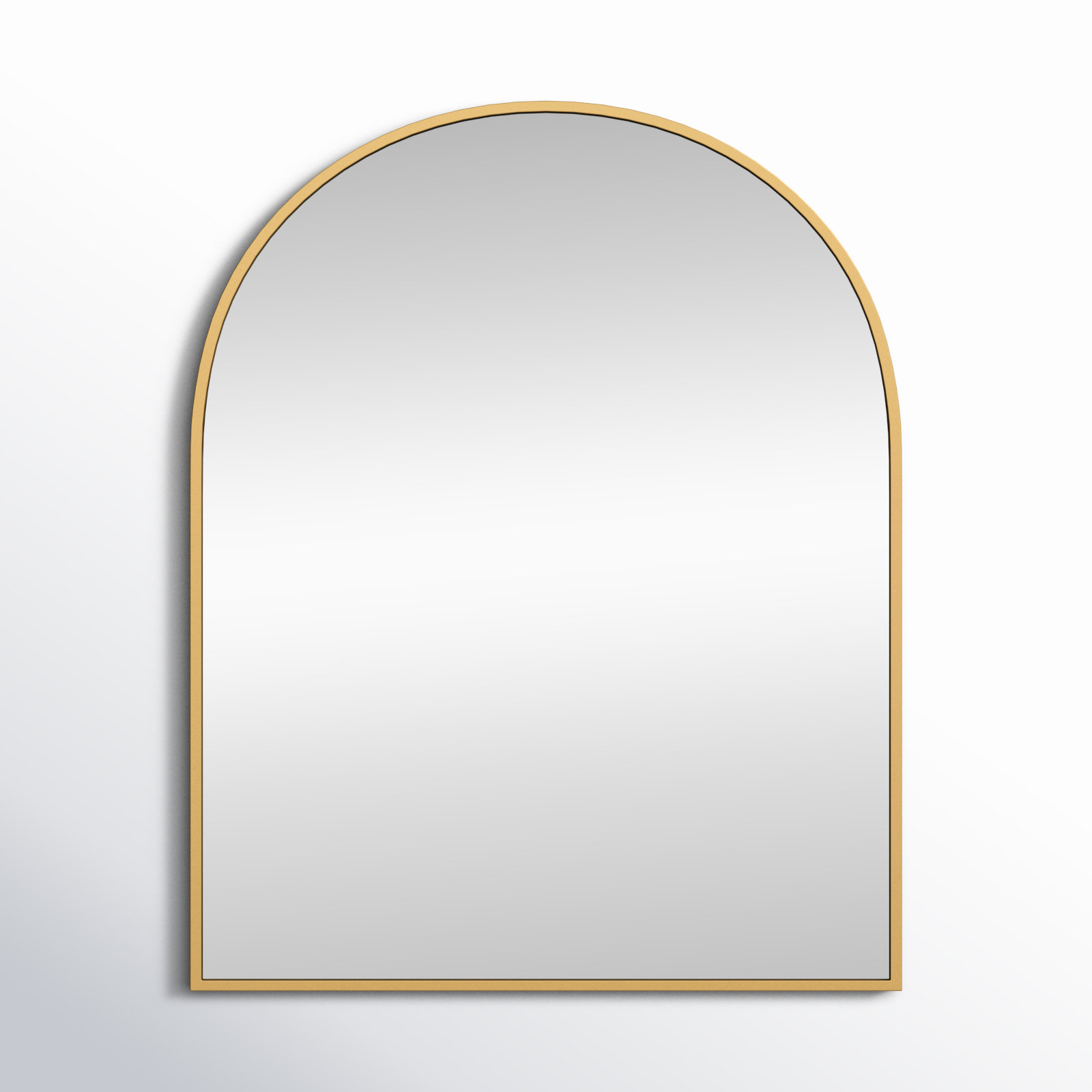 Sabine 36" Accent Mirror, Brass, 30" x 24"