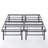 Marino 14" Metal Smartbase Tool-free Assembly Mattress Foundation-1399029847