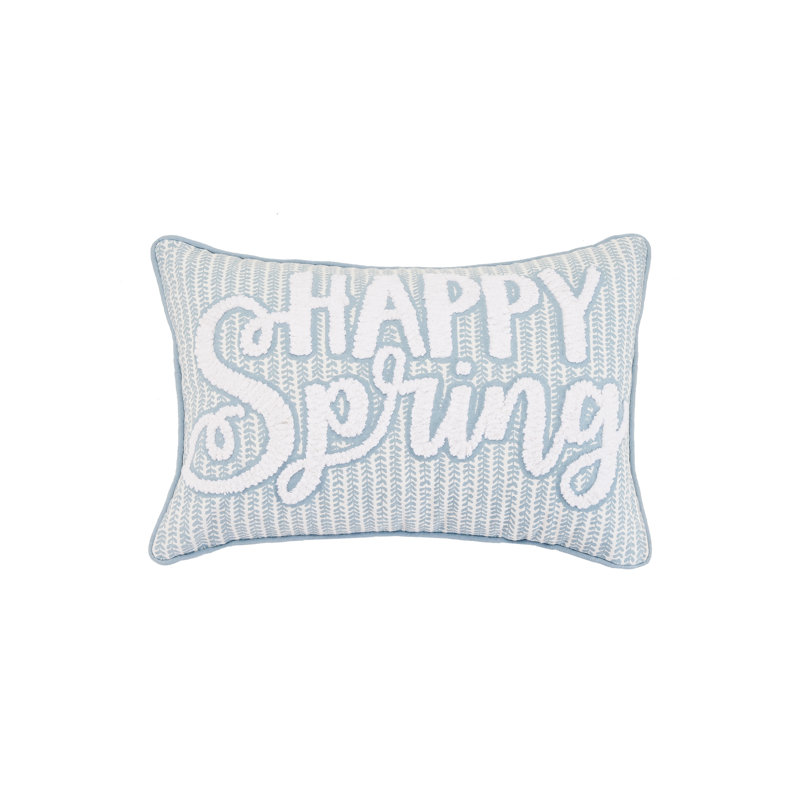  Coussin en coton Happy Spring