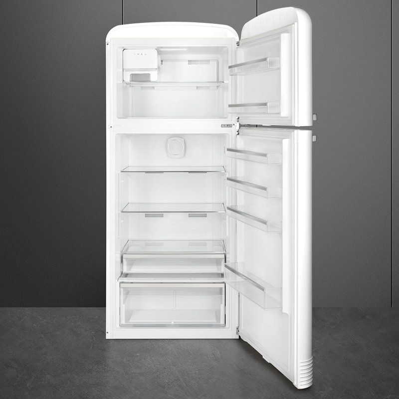 32" Smeg Fab Retro Refrigerator, White, Right Handed