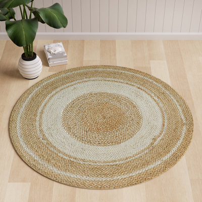 Kayleigh Hand-Braided Jute Area Rug