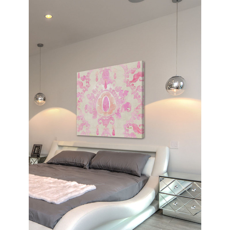 « rose » par evelia, reproduction d’art sur toile tendue, H 18 po x l 18 po