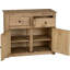 Tetteh 93cm Solid Wood Sideboard