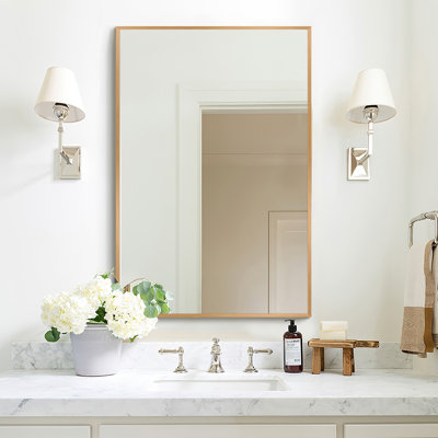 Talma Wood Flat Mirror