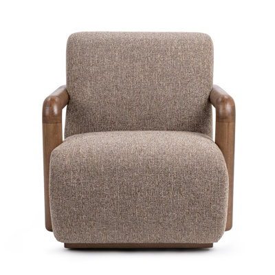 Welson Upholstered Swivel Accent Chair