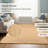 Aufmann Handwoven Jute and Cotton Area Rug - Natural Rug, Farmhouse Accent Rug for Living Room, Bedroom or Entryway, Natural 5' X 8'-1126149652