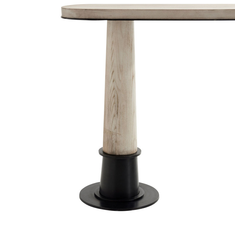 Kamile 53.5'' W Solid Wood Console Table